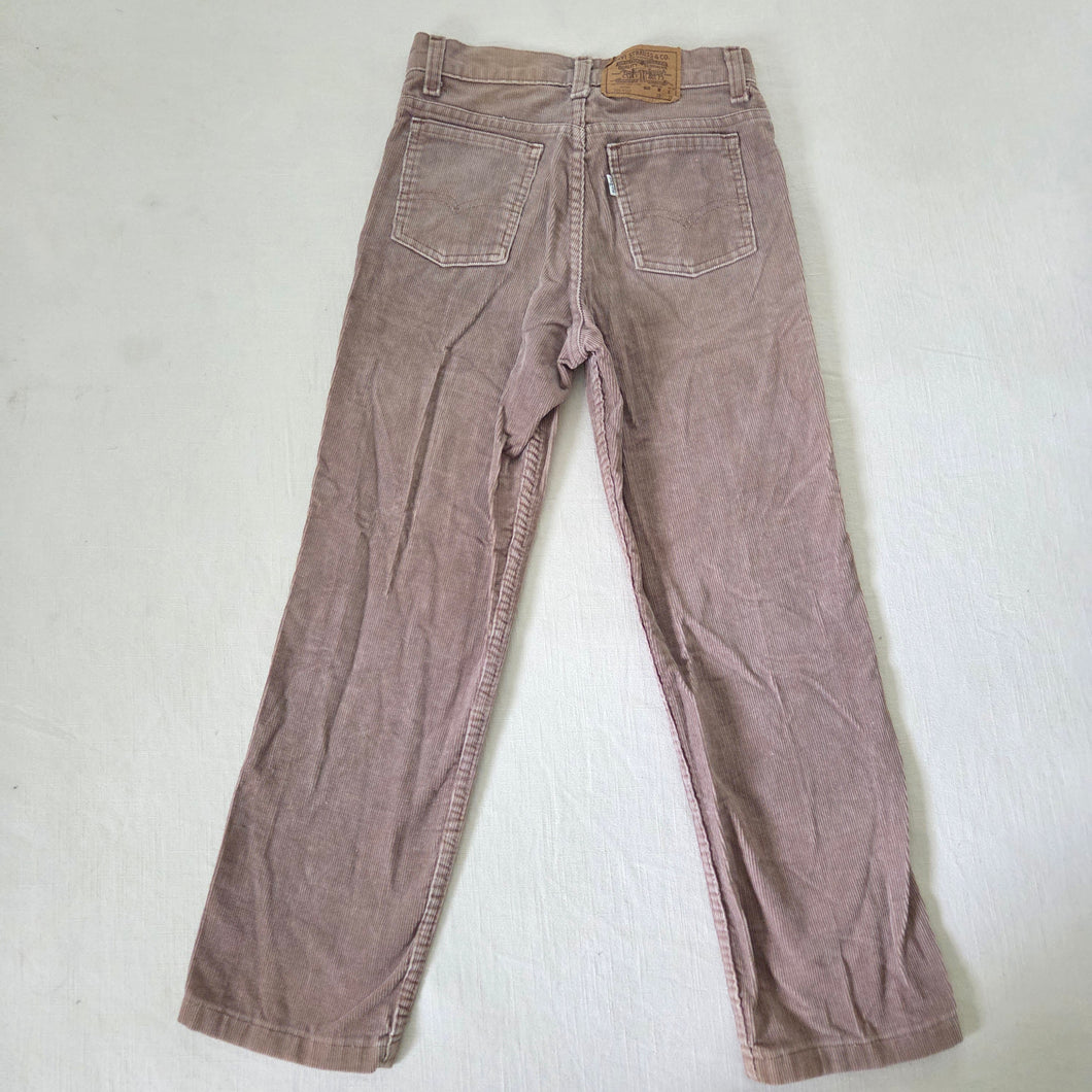 Vintage Levi's Brown Cord Pants kids 12