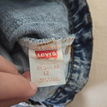 Load image into Gallery viewer, Vintage Levi&#39;s Acid Wash Jeans kids 12

