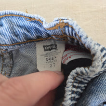 Load image into Gallery viewer, Vintage Levi&#39;s 566 Fit Jeans Orang Tab 18-24 months
