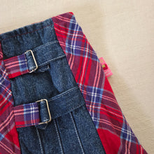 Load image into Gallery viewer, Vintage Strawberry Shortcake Plaid Skort 4t
