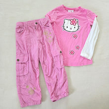 Load image into Gallery viewer, Y2k Hello Kitty + Cargo Pants Bundle 4t
