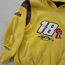 Load image into Gallery viewer, Y2k M&amp;M Nascar Yellow Hoodie kids 7
