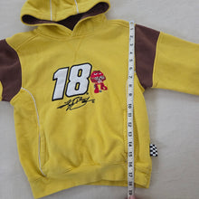 Load image into Gallery viewer, Y2k M&amp;M Nascar Yellow Hoodie kids 7
