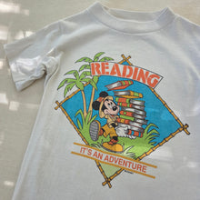 Load image into Gallery viewer, Vintage Mickey Reading Adventure Tee 5t/6
