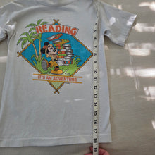 Load image into Gallery viewer, Vintage Mickey Reading Adventure Tee 5t/6
