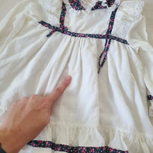 Load image into Gallery viewer, Vintage Frilly Long Sleeve Dress 18-24 months
