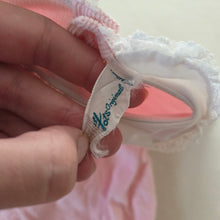 Load image into Gallery viewer, Vintage Birds Pink Footed Bodysuit 3-6 months

