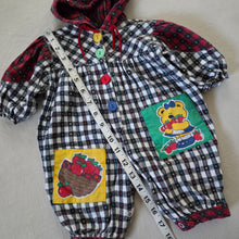 Load image into Gallery viewer, Vintage Apple Picking Bear Bodysuit 0-3 months
