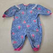 Load image into Gallery viewer, Vintage Healthtex Floral Denim Bodysuit 6-9 months

