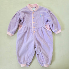 Load image into Gallery viewer, Vintage &quot;123&quot; Lavender/Pink Bodysuit 12-18 months
