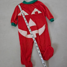Load image into Gallery viewer, Vintage Jack-o-Lantern Footed PJs 3 months
