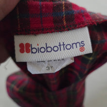 Load image into Gallery viewer, Vintage Winter Plaid Overalls 3t
