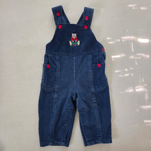 Load image into Gallery viewer, Vintage Bear Drummer Overalls 18 months
