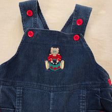 Load image into Gallery viewer, Vintage Bear Drummer Overalls 18 months

