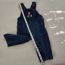 Load image into Gallery viewer, Vintage Bear Drummer Overalls 18 months
