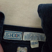 Load image into Gallery viewer, Vintage Bear Drummer Overalls 18 months
