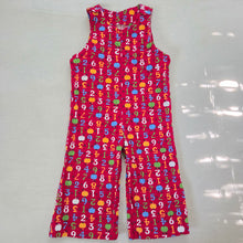 Load image into Gallery viewer, Vintage Numbers &amp; Apples Pantsuit 2t
