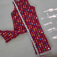 Load image into Gallery viewer, Vintage Numbers &amp; Apples Pantsuit 2t
