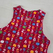 Load image into Gallery viewer, Vintage Numbers &amp; Apples Pantsuit 2t
