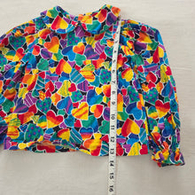 Load image into Gallery viewer, Vintage Colorful Heart Girly Long Sleeve 3t
