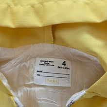 Load image into Gallery viewer, Vintage Yellow Hooded Floral Jacket 4t
