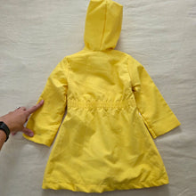 Load image into Gallery viewer, Vintage Yellow Hooded Floral Jacket 4t
