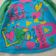 Load image into Gallery viewer, Vintage OP Color Block Heart Tunic/Dress 18-24 months/3t
