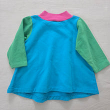Load image into Gallery viewer, Vintage OP Color Block Heart Tunic/Dress 18-24 months/3t
