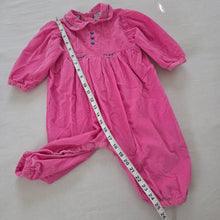 Load image into Gallery viewer, Vintage Pink Bubble Bodysuit 24 months
