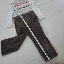 Load image into Gallery viewer, Vintage Floral/Brown Pantsuit + Shirt Bundle 4t
