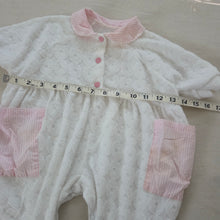 Load image into Gallery viewer, Vintage Slouchy Textured Pajamas 3 months
