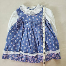 Load image into Gallery viewer, Vintage Floral Long Sleeve Dress 12-18 months
