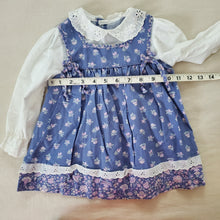 Load image into Gallery viewer, Vintage Floral Long Sleeve Dress 12-18 months
