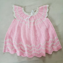 Load image into Gallery viewer, Vintage Pink Knit Flowy Dress 2t

