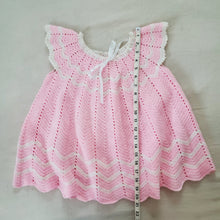 Load image into Gallery viewer, Vintage Pink Knit Flowy Dress 2t
