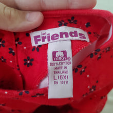 Load image into Gallery viewer, Vintage 90s Floral Comfy Cotton Dress kids 6
