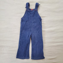 Load image into Gallery viewer, Vintage 70s Navy Wide Leg Overalls 2t
