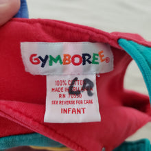 Load image into Gallery viewer, Vintage Gymboree Color Block Overalls 9-12 months
