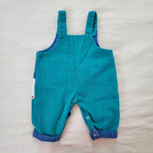 Load image into Gallery viewer, Vintage Plane + Hot Air Balloon Overalls 3 months
