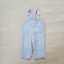 Load image into Gallery viewer, Vintage Blue Pineapple Overalls 18 months
