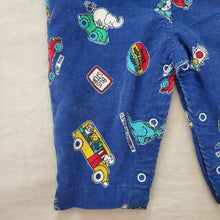 Load image into Gallery viewer, Vintage Healthtex Animals Driving Overalls 18-24 months
