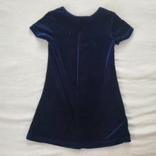 Load image into Gallery viewer, Vintage 90s Butterfly Velvet Dress 3t/4t
