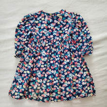 Load image into Gallery viewer, Vintage Colorful Floral Dress 2t/3t
