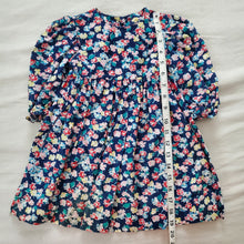 Load image into Gallery viewer, Vintage Colorful Floral Dress 2t/3t
