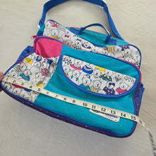 Load image into Gallery viewer, Vintage Bear Diaper Bag + Changing Mat
