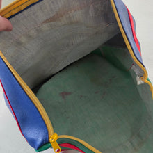 Load image into Gallery viewer, Vintage Primary Color Block Shoulder Bag
