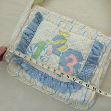 Load image into Gallery viewer, Vintage &quot;123&quot; Animals Quilted Bag
