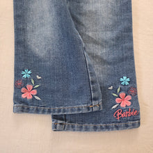 Load image into Gallery viewer, Vintage Barbie Embroidered Jeans kids 7
