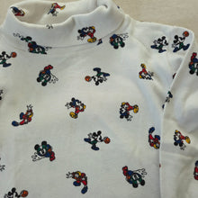 Load image into Gallery viewer, Vintage 90s Mickey Mouse Sporty Turtleneck 3t

