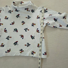 Load image into Gallery viewer, Vintage 90s Mickey Mouse Sporty Turtleneck 3t
